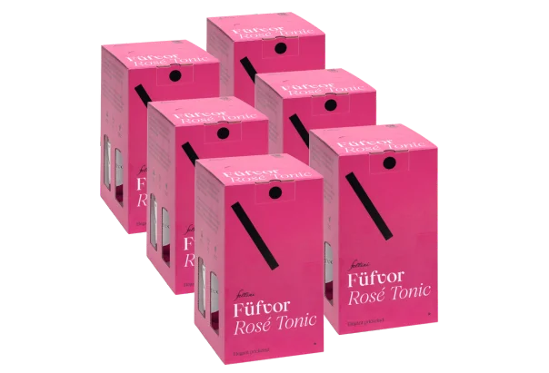 fellini Füfvor Rosé Tonic six cartons de quatre bouteilles