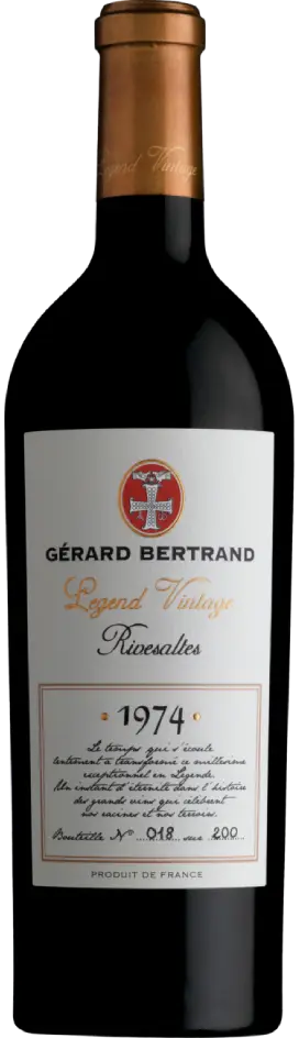 Gérard Bertrand Rivesaltes AOP 1974