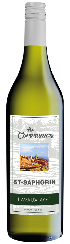 Les Communiers St. Saphorin Lavaux AOC 2023 | Weisswein aus der Schweiz | 0.7l