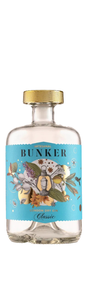 BUNKER London Dry Gin 70 cl Spanien 40% alc/vol
