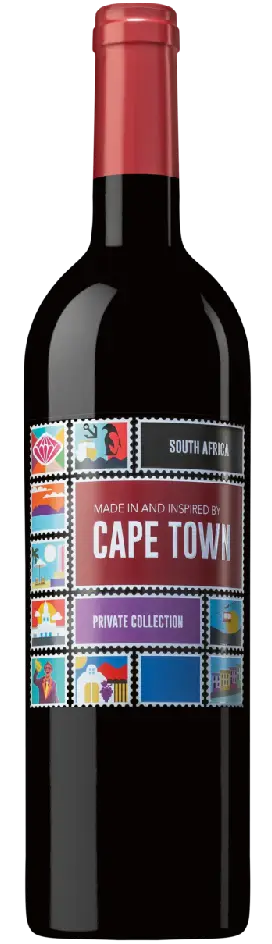 Cape Town Stamps Red 2023