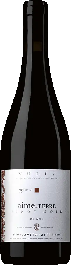 Javet&Javet aimeTerre Pinot Noir de Mur DEMETER 2019 | Pinot Noir aus der Schweiz | 0.75l