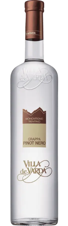 Grappa Pinot Nero, Villa de Varda