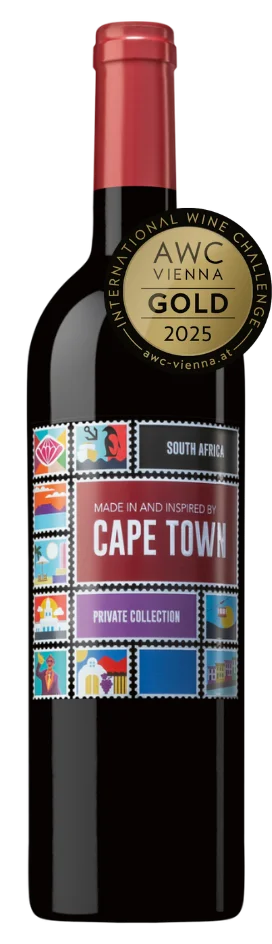 Image of Cape Town Stamps Red 2022