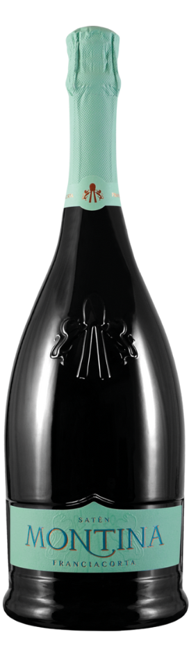 La Montina Satèn Franciacorta DOCG | Chardonnay aus Lombardei, Italien | 1.5l