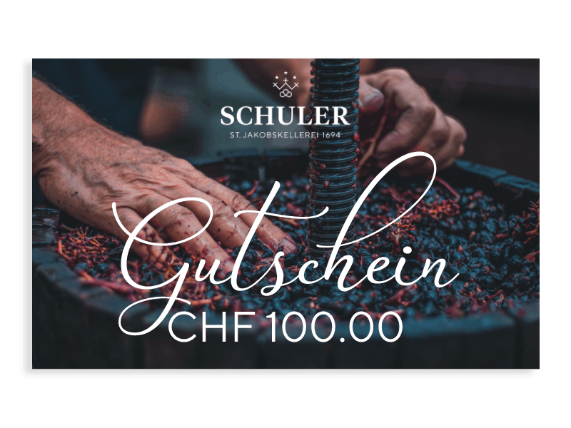 Geschenk-Gutschein CHF 100.00